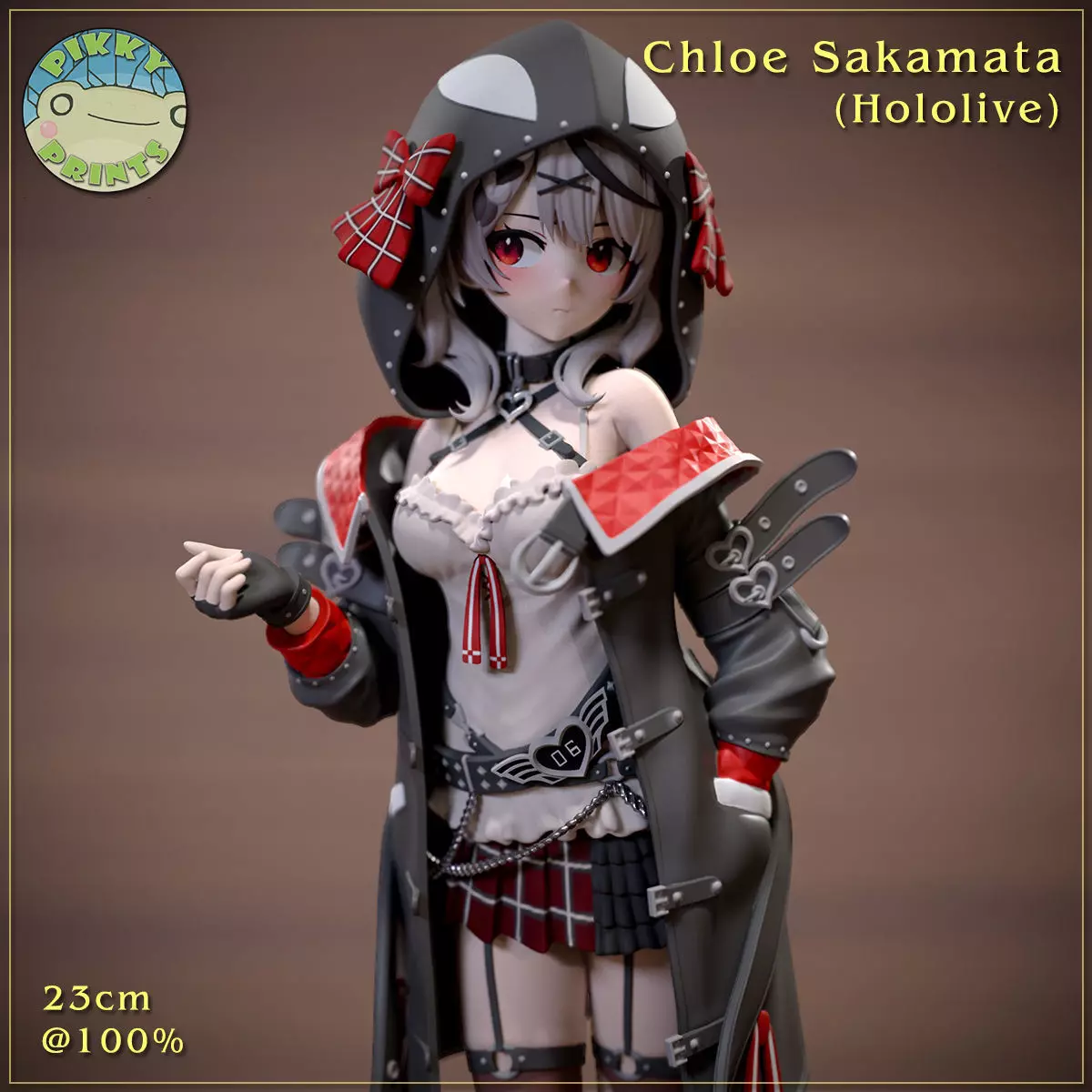 Chloe Sakamata - Hololive 3D print model