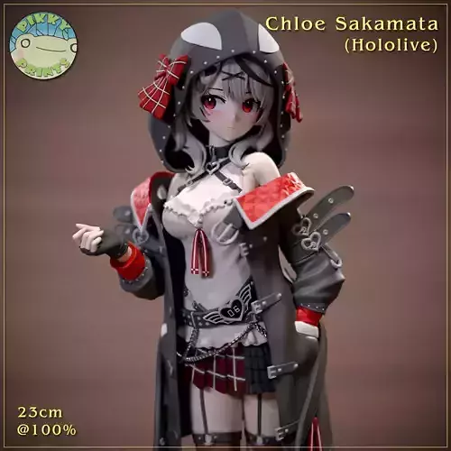 Chloe Sakamata - Hololive 3D print model
