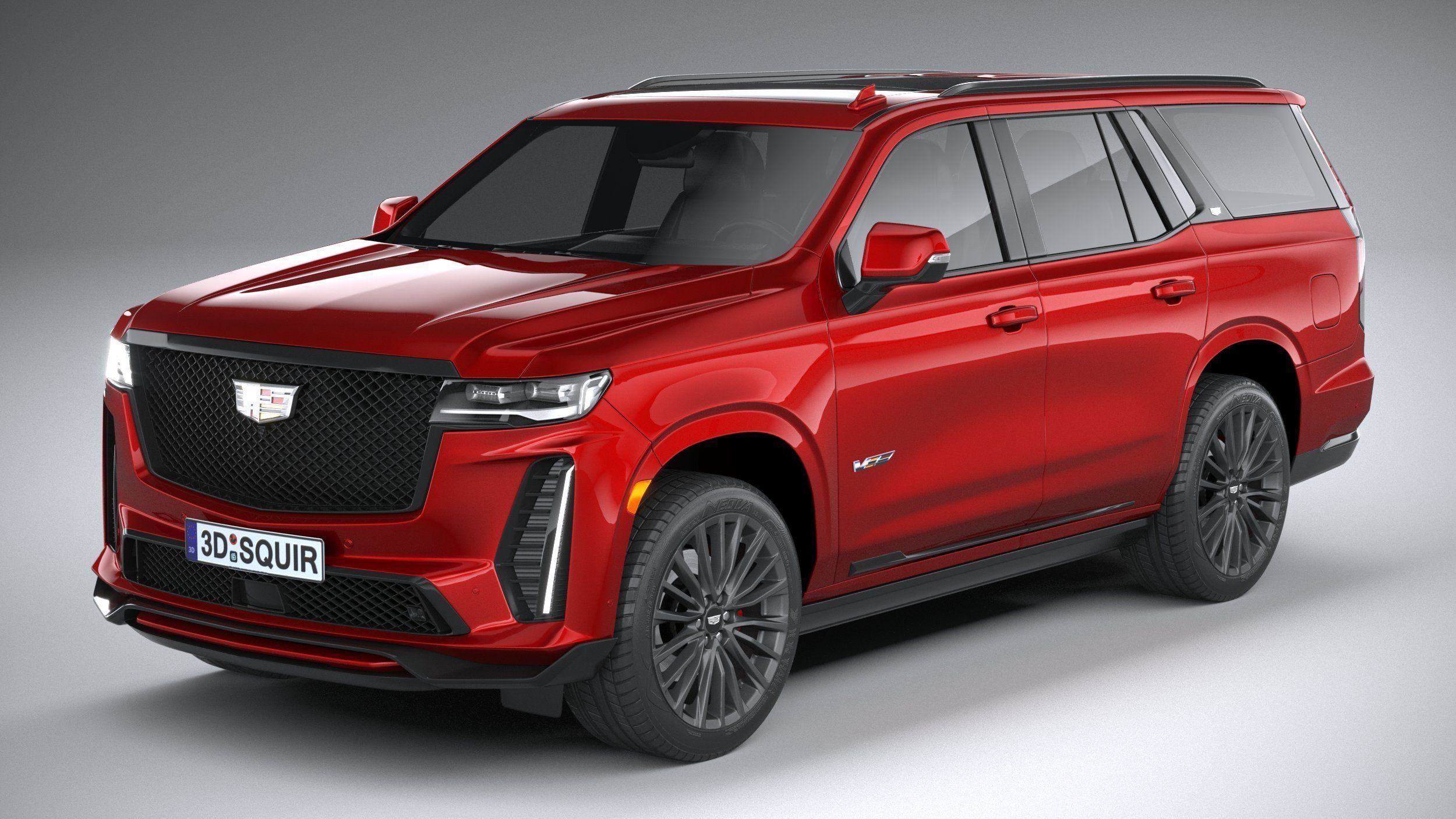 Cadillac Escalade-V CG 2023 3D model_1