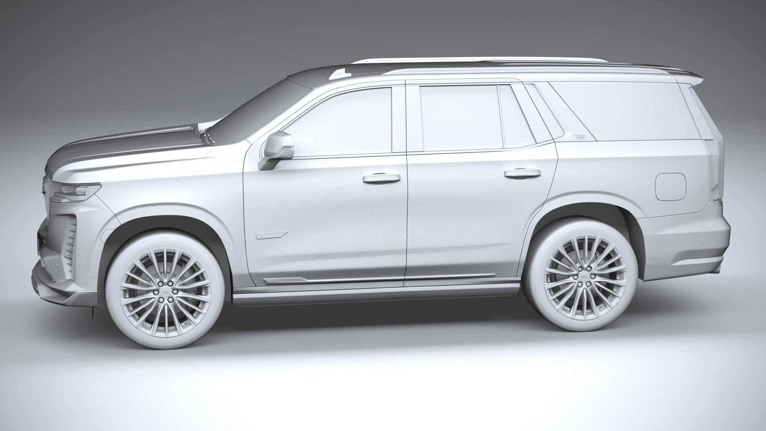 Cadillac Escalade-V CG 2023 3D model_22