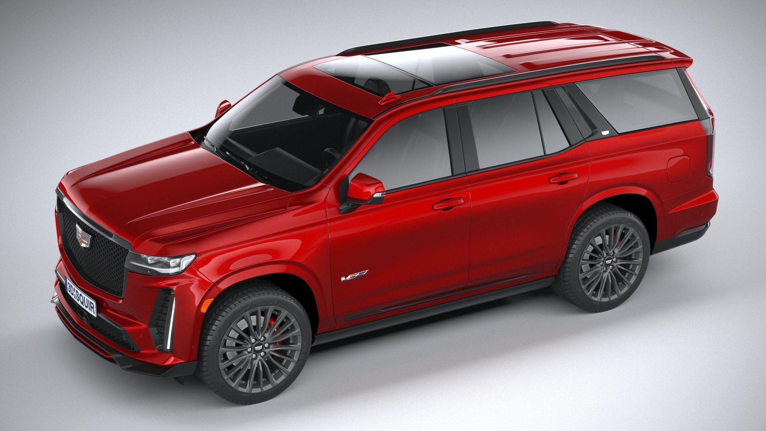 Cadillac Escalade-V CG 2023 3D model_7