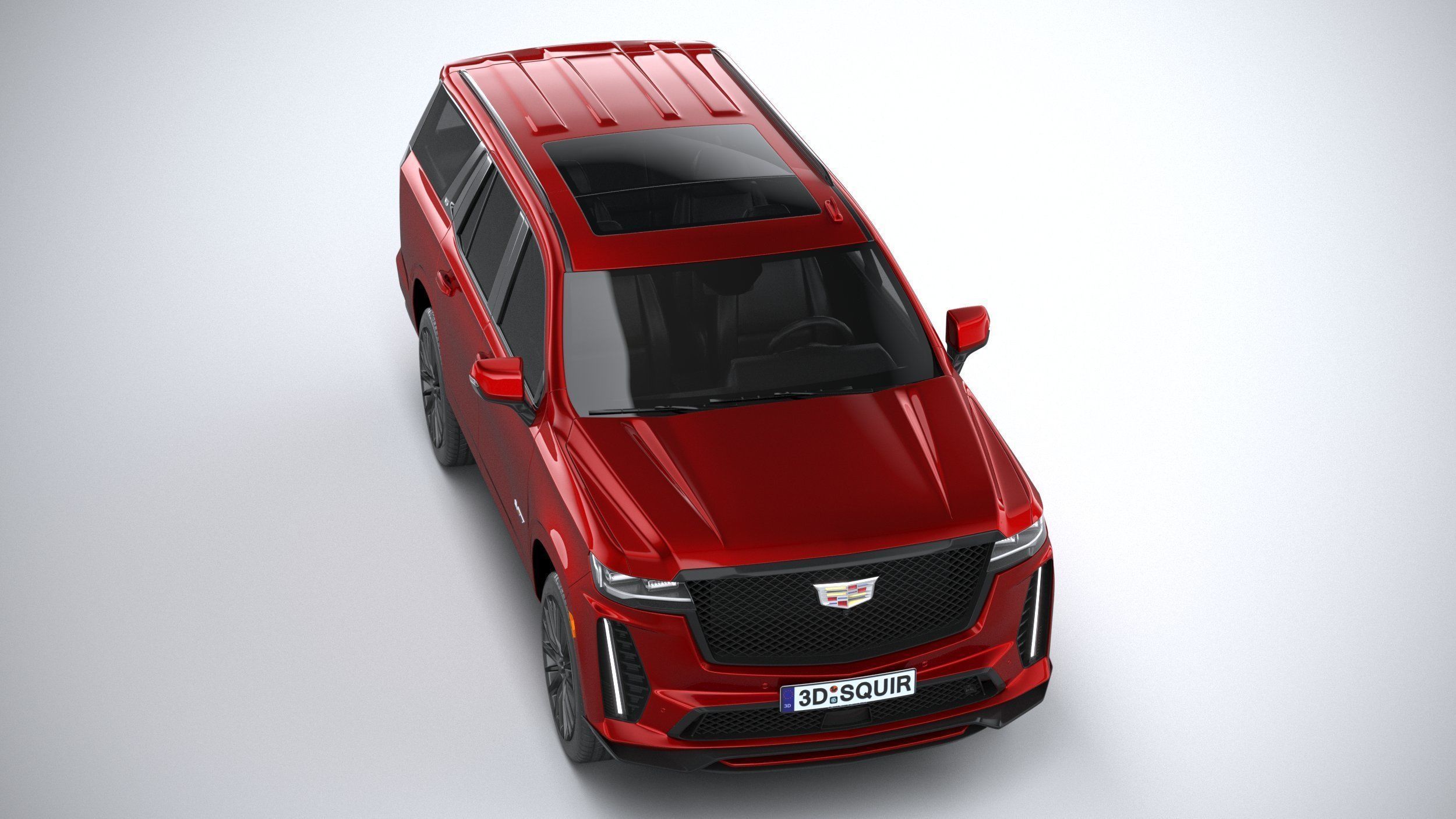 Cadillac Escalade-V CG 2023 3D model_12