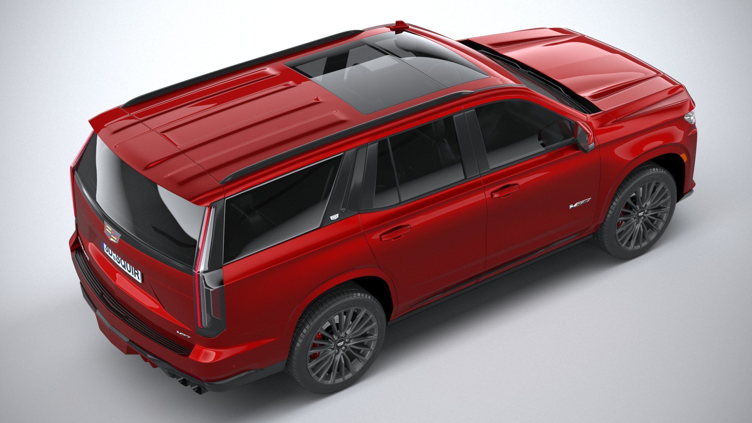 Cadillac Escalade-V CG 2023 3D model_10