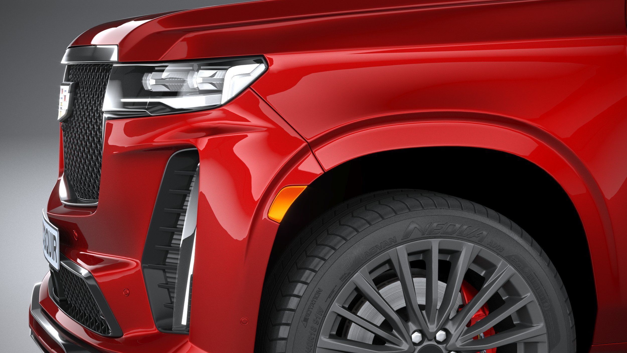 Cadillac Escalade-V CG 2023 3D model_3