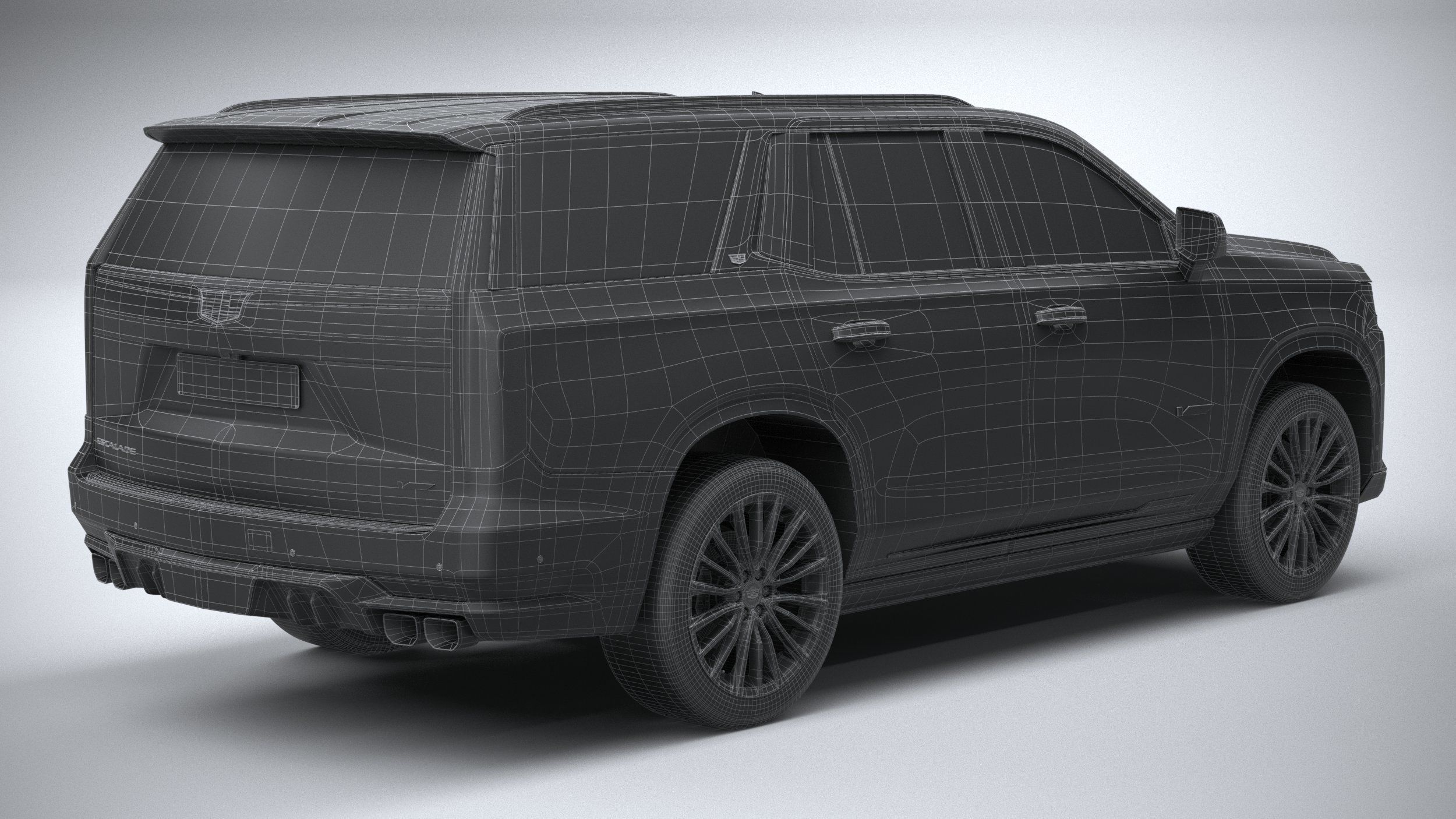 Cadillac Escalade-V CG 2023 3D model_29