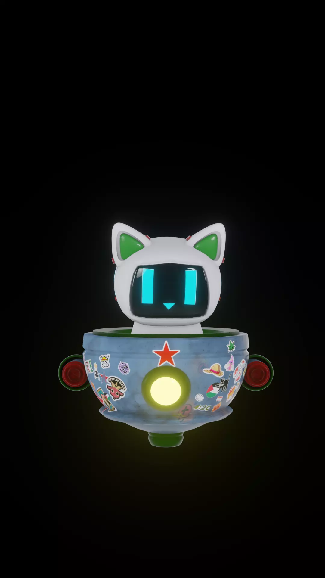 CyberCat 3D model_0