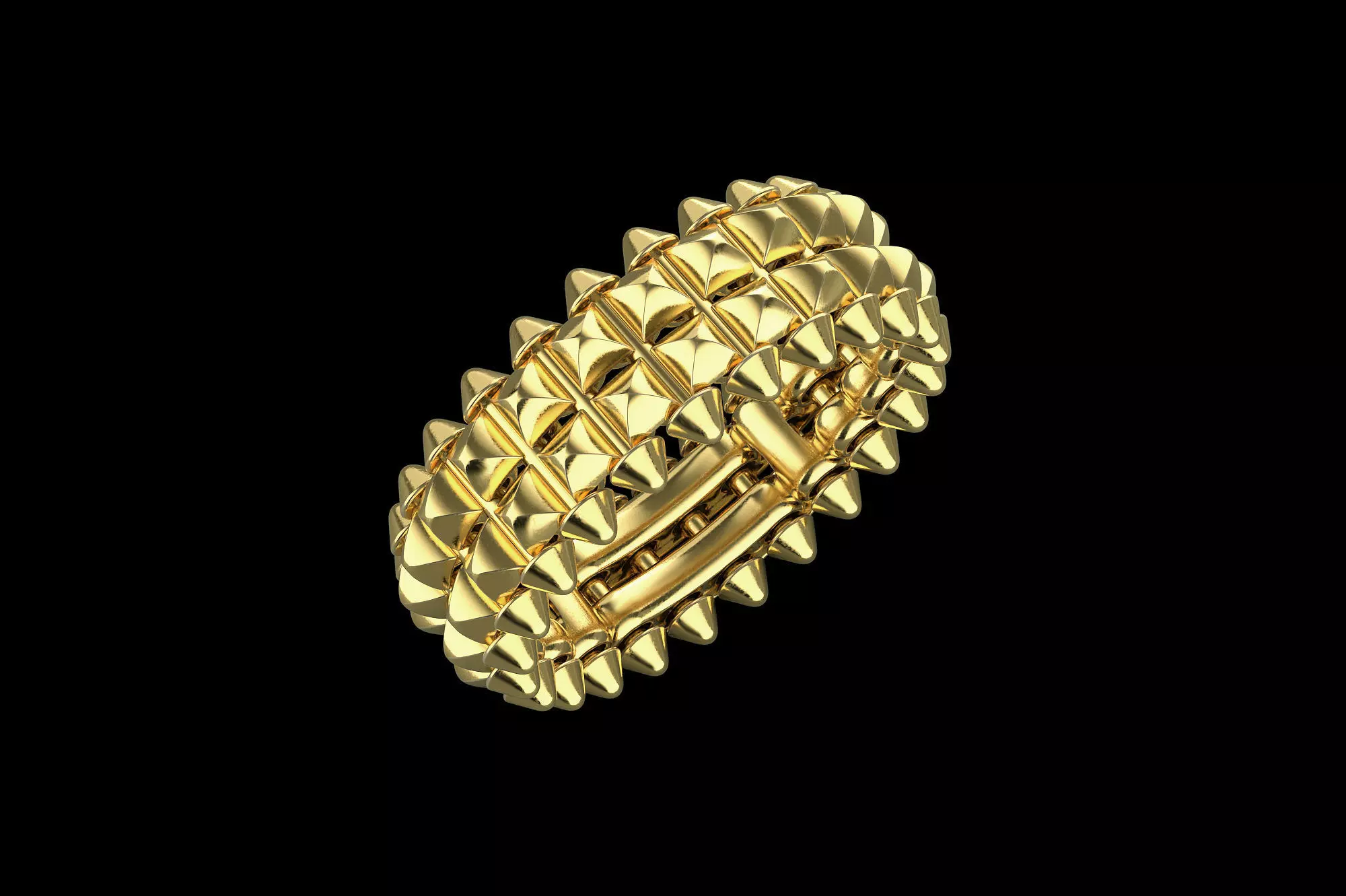 ClasI-I Double Ring 3D print model_0