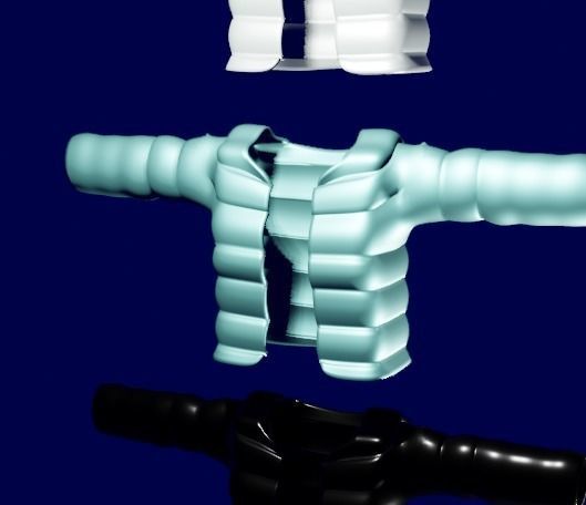 3d padding jacket by blender 3D model | CGTrader