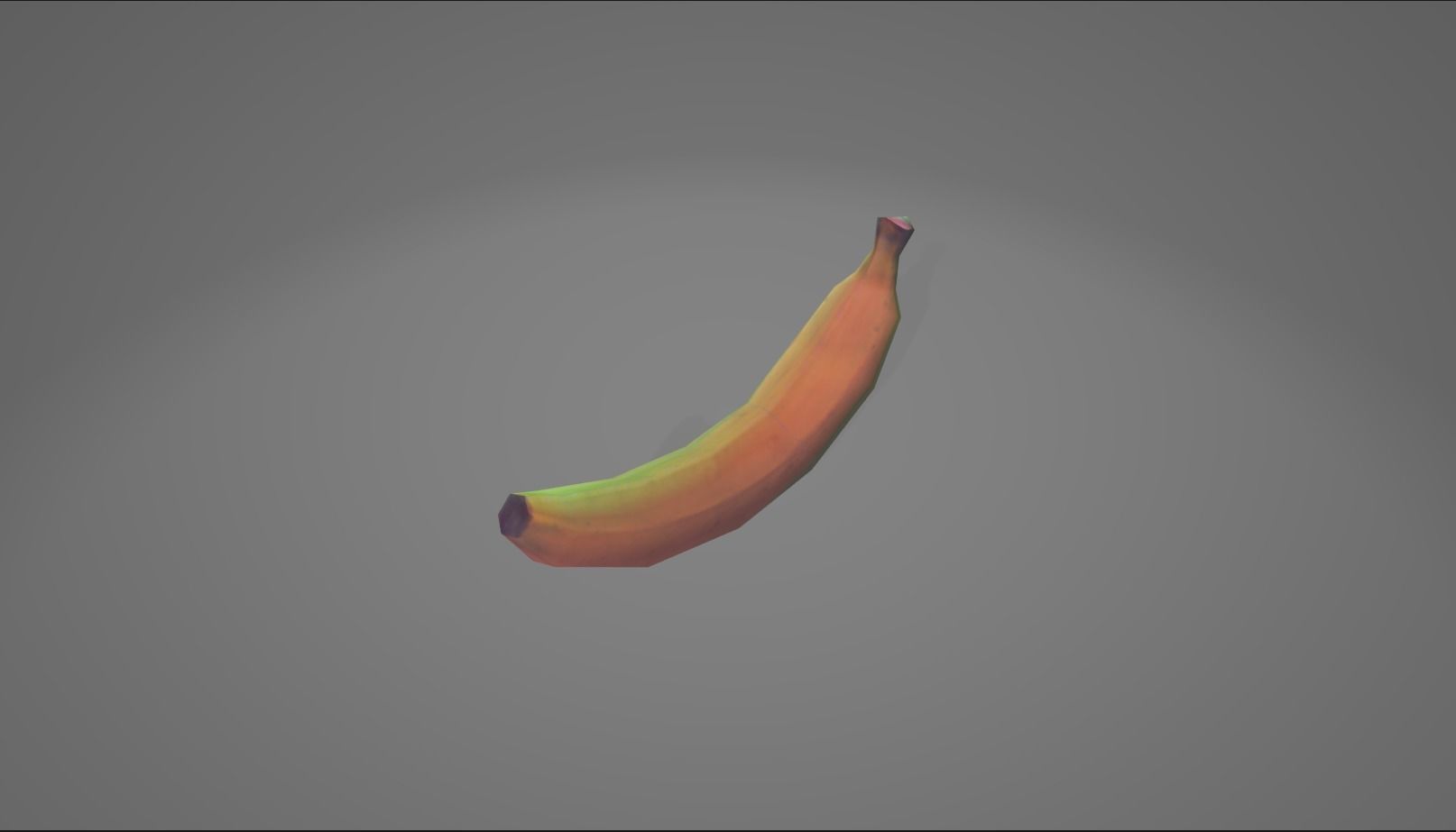 Banana 3D model_2