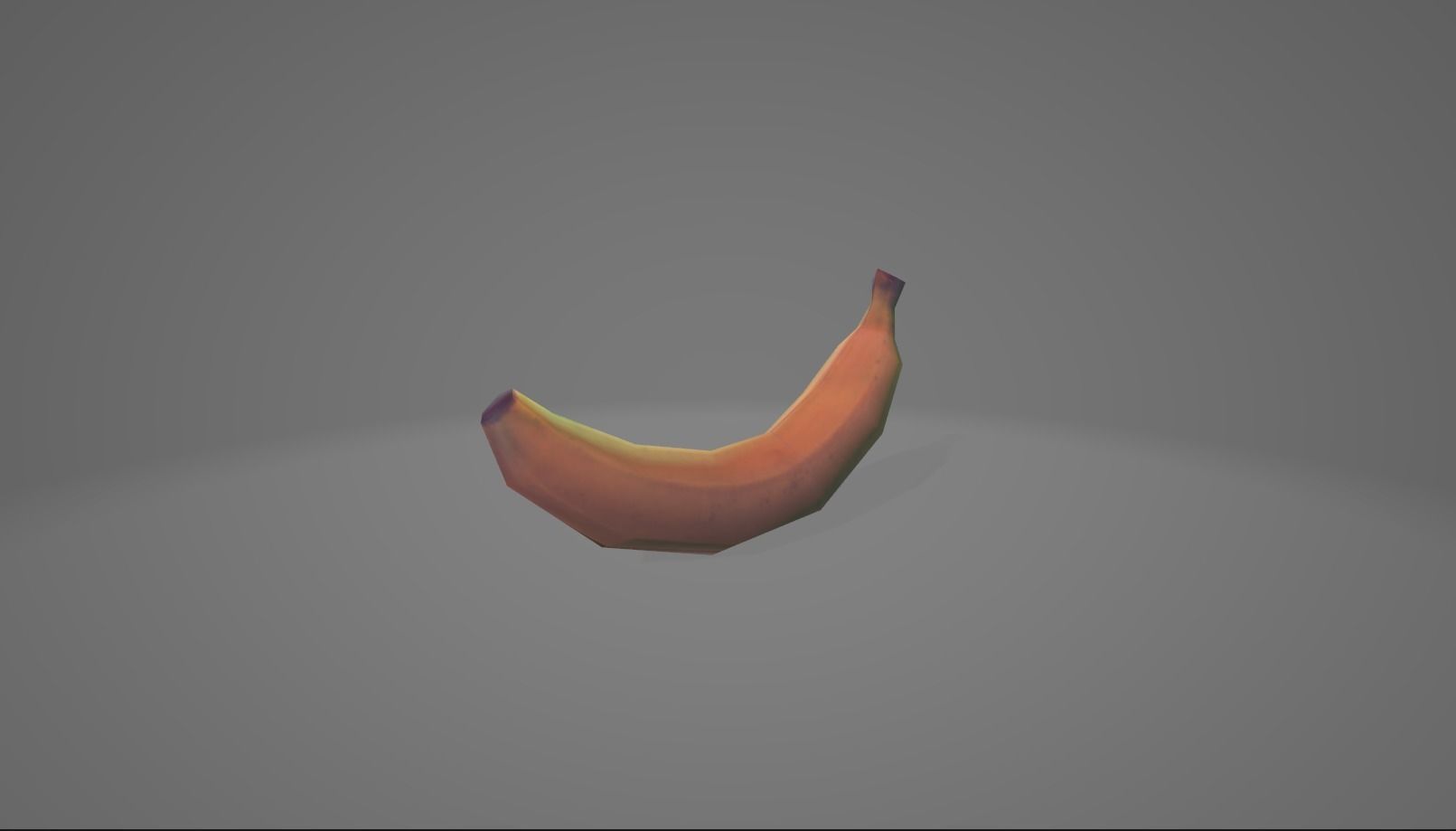 Banana 3D model_1
