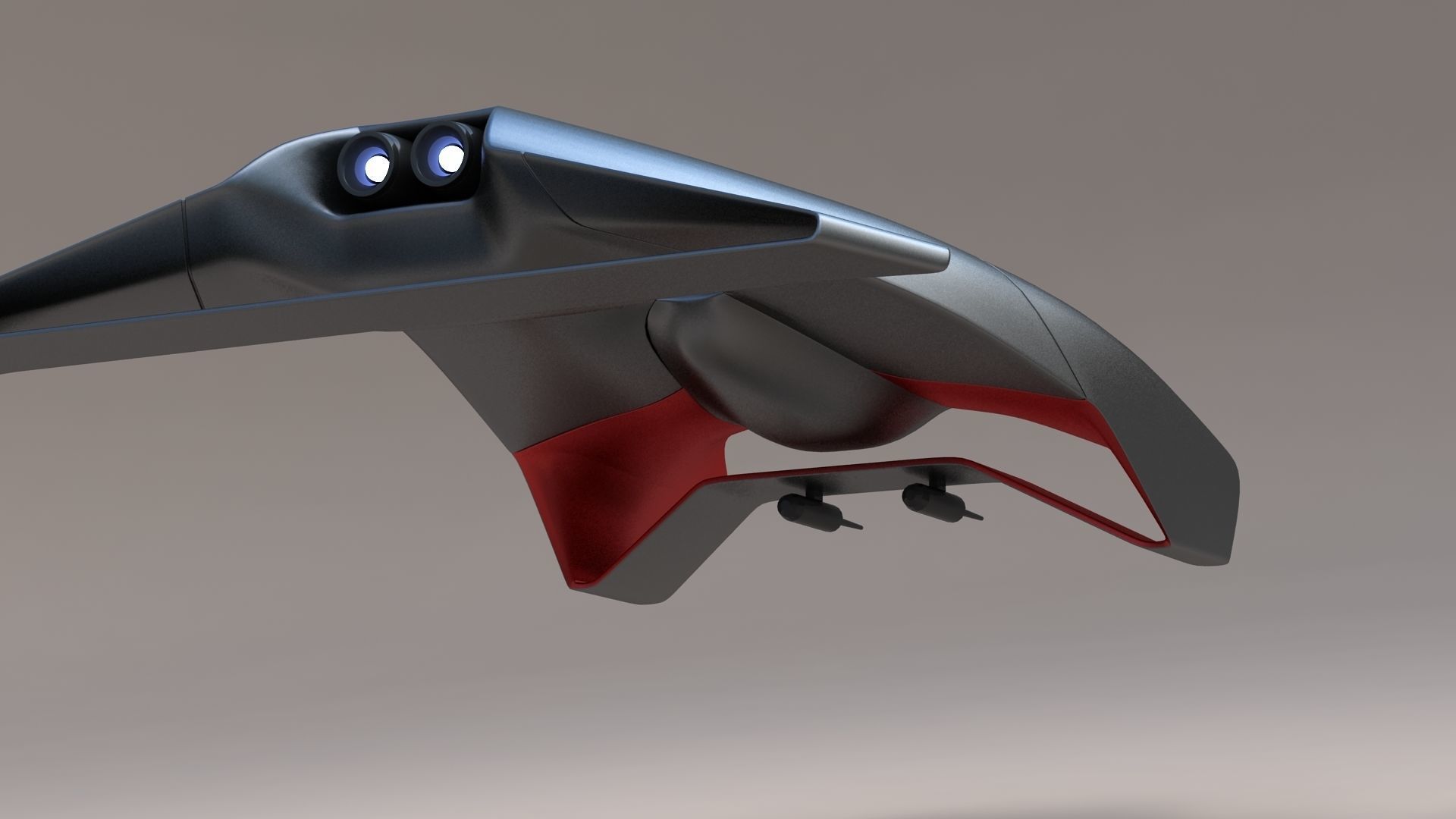 Space Ship Concept 3D model_6