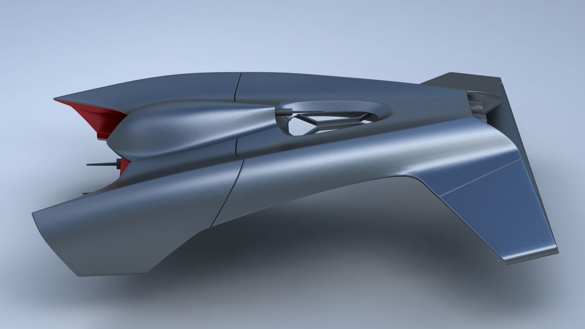 Space Ship Concept 3D model_3