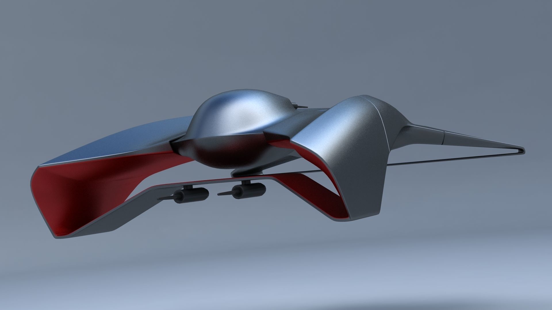 Space Ship Concept 3D model_5