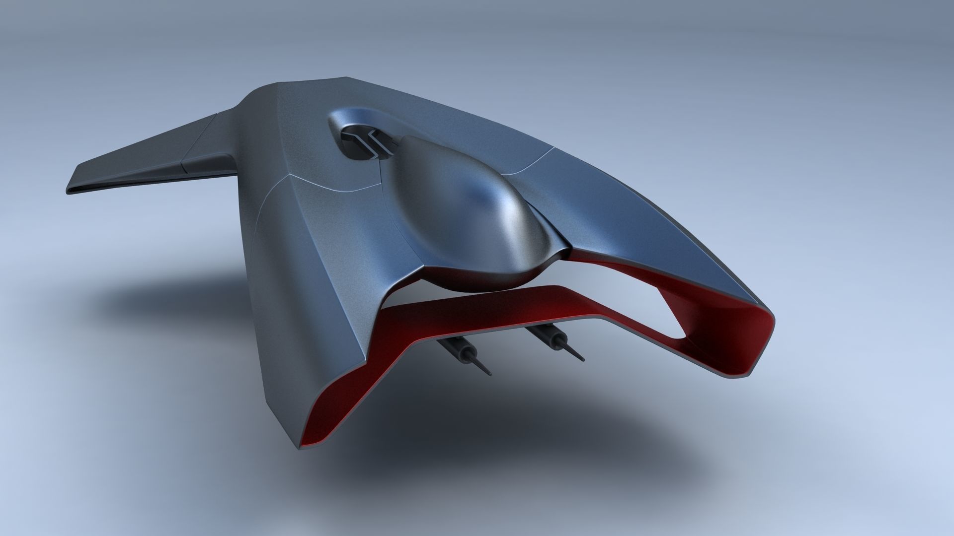 Space Ship Concept 3D model_4