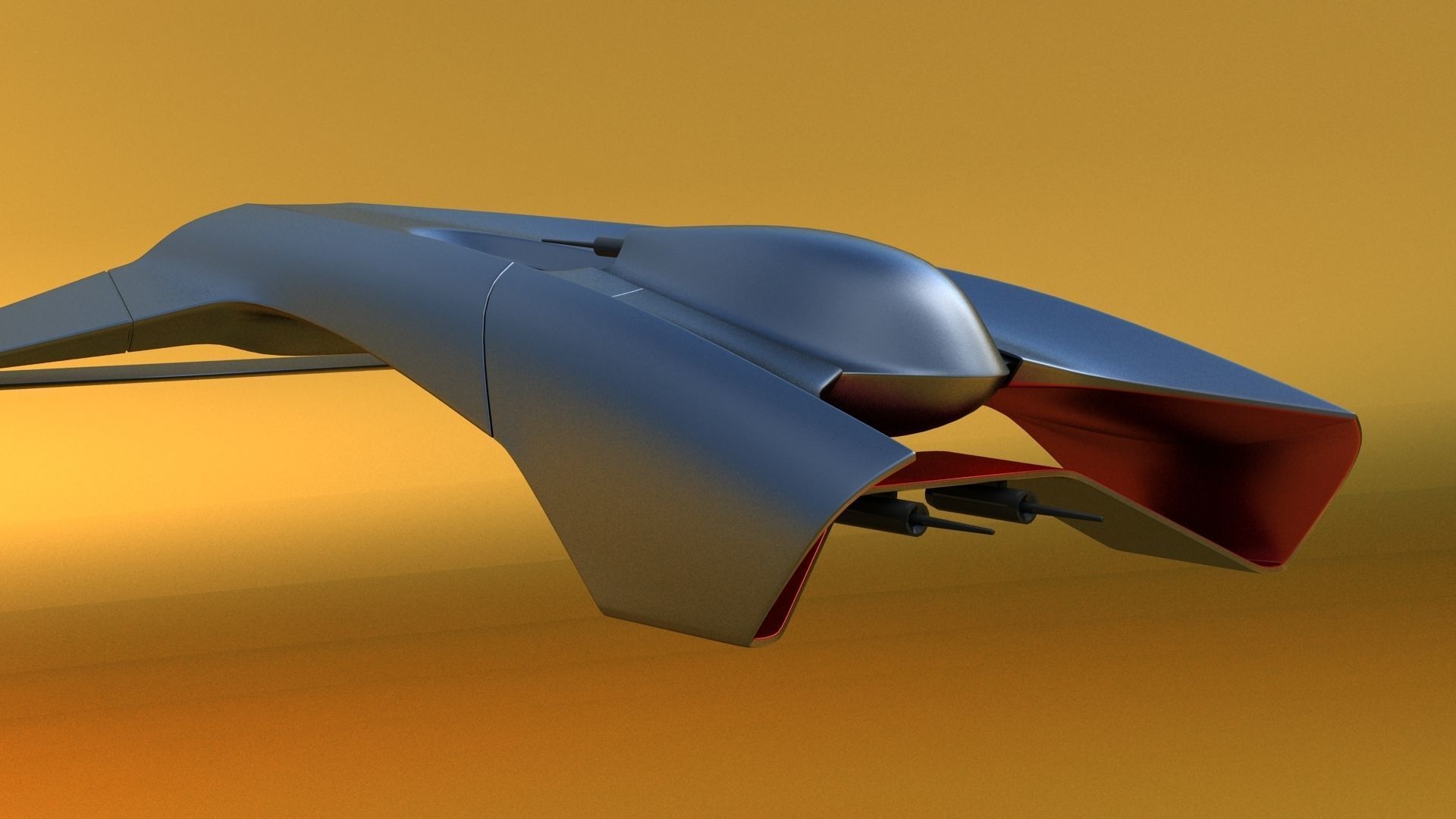 Space Ship Concept 3D model_7