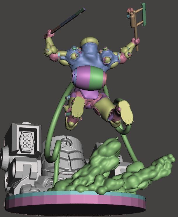 Lancer-SSC Atlas 28mm scale miniature 3D print model_1