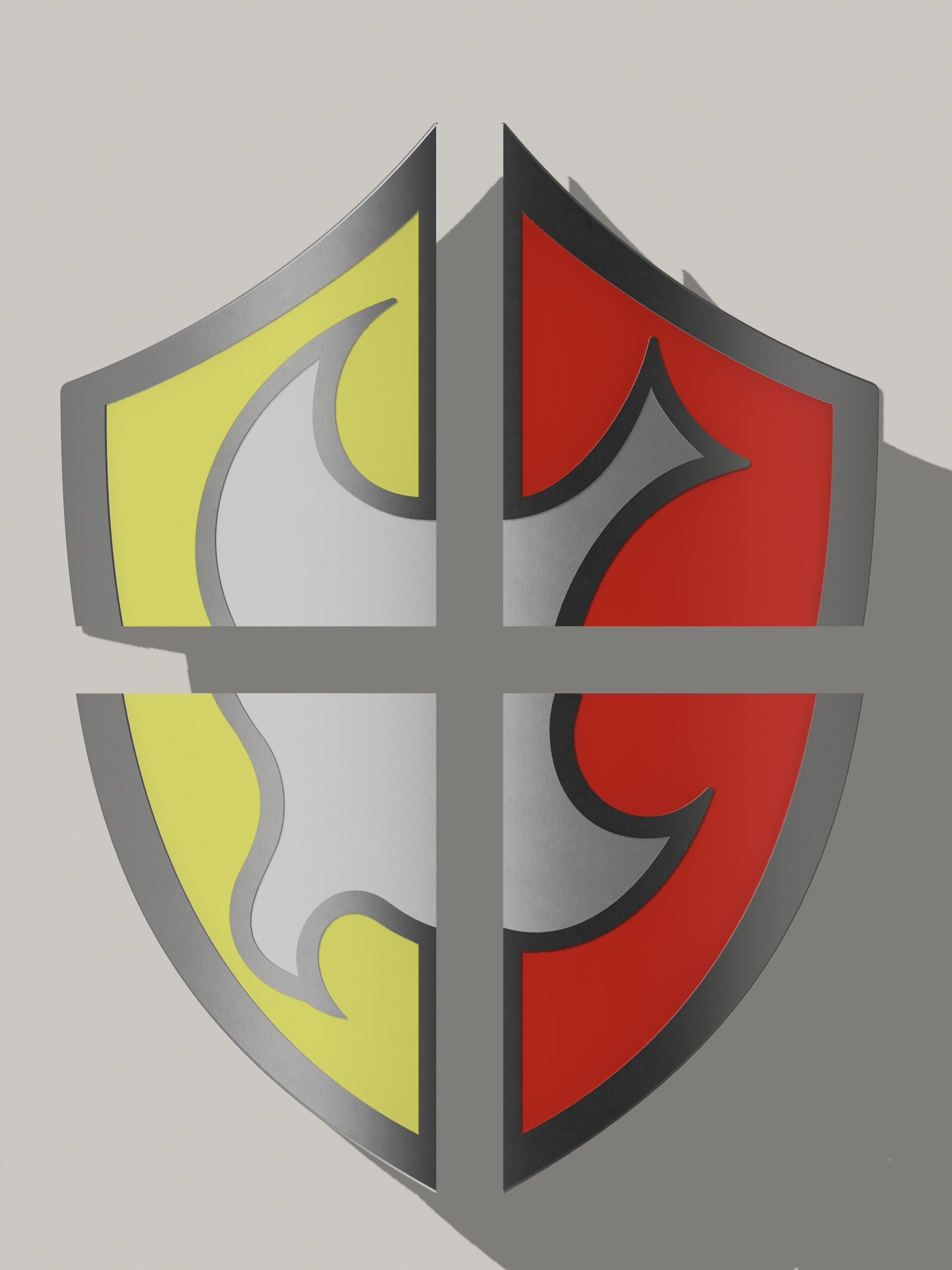 Peacemaker Shield 3D print model_3