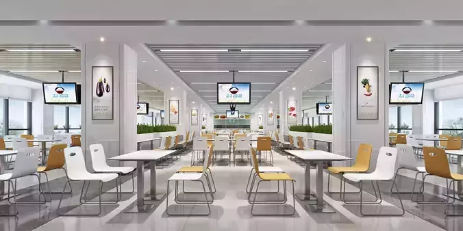 Enterprise Employee Restaurant Modern