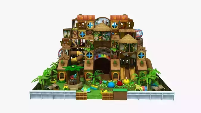 Jungle Naughty Castle