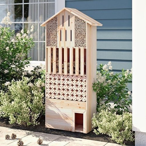 Balfe Natural Insect Hotel Bumblebee House 3D model