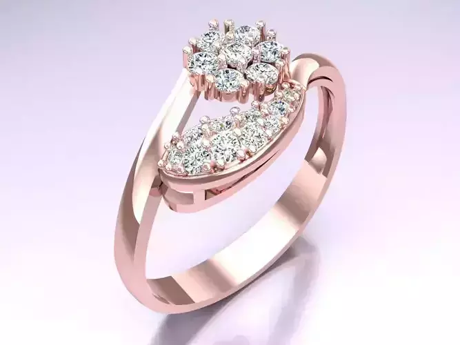 Diamond Ring - Womens Rings - N2159