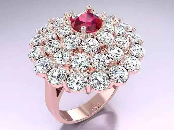 Diamond Ring - Womens Rings - N3614