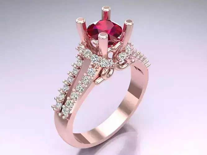 Diamond Ring - Womens Rings - N385