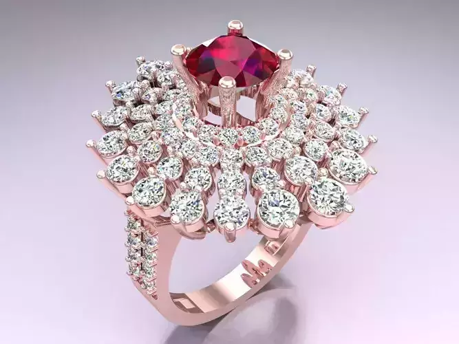 Diamond Ring - Womens Rings - N444