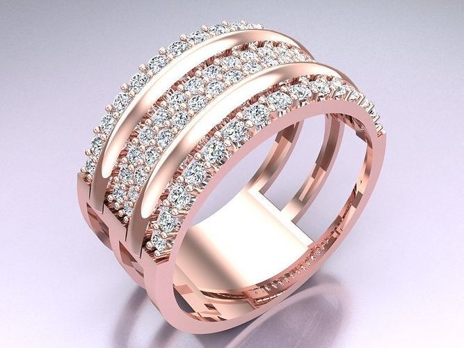 Diamond Ring  - N5590 3D print model