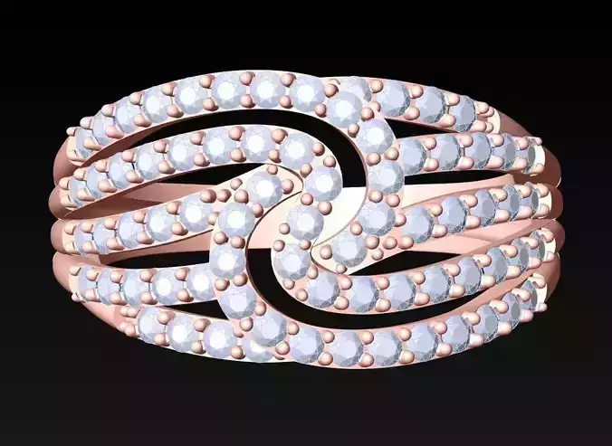 Diamond Ring - Womens Rings - N2106