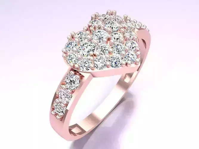 Heart Ring - Womens Rings - SN512