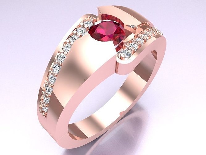 Wedding Rings - GN270 3D print model