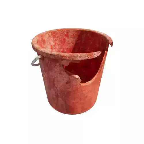 Hong Kong Crash and Dity Plastic Bucket 3D model