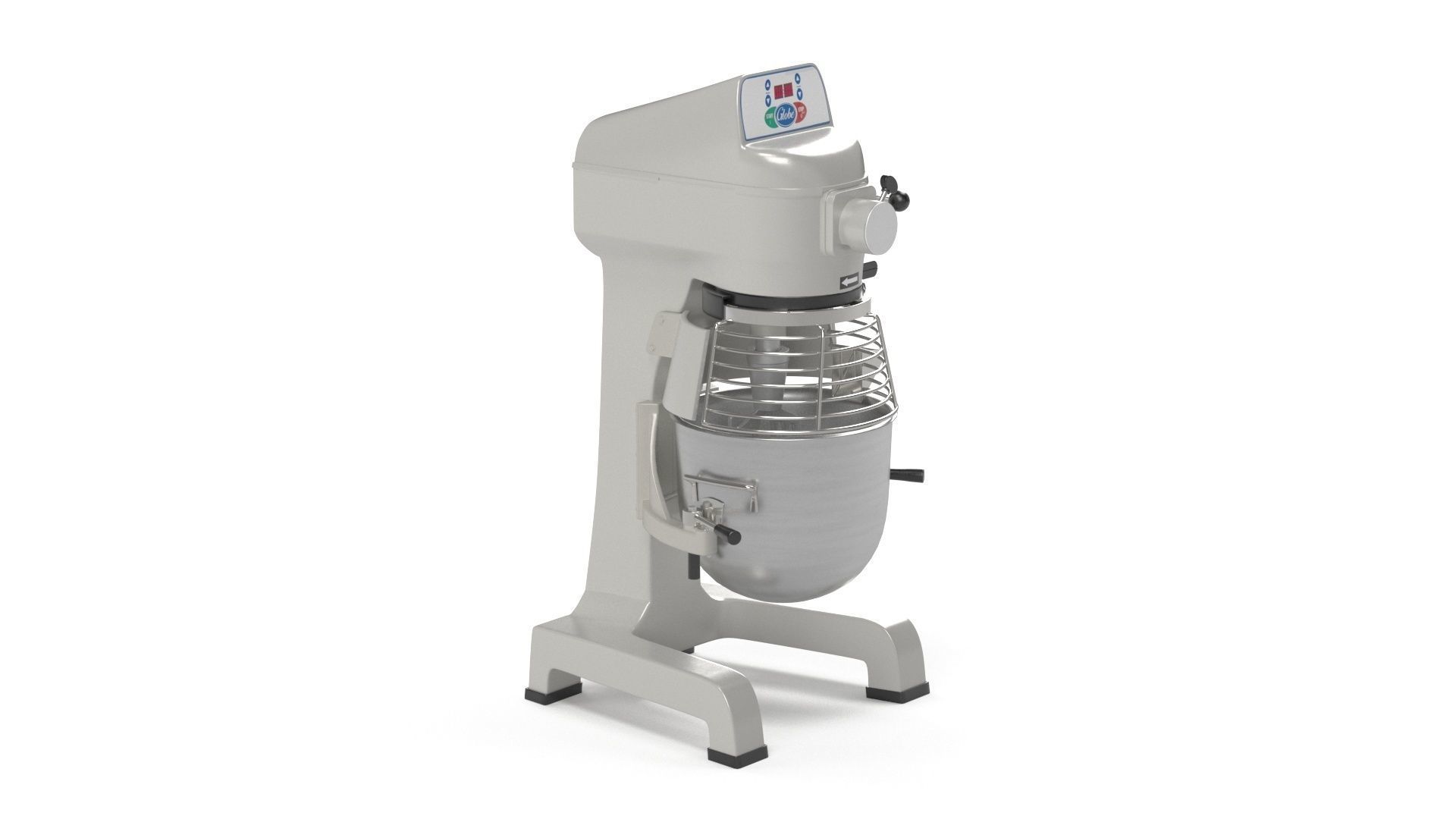 Globe SP10 Countertop Planetary Mixer 3D model_19