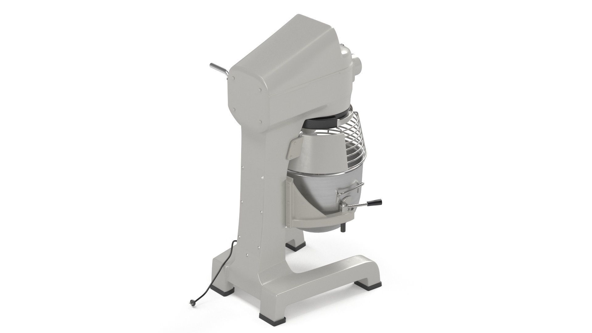 Globe SP10 Countertop Planetary Mixer 3D model_13