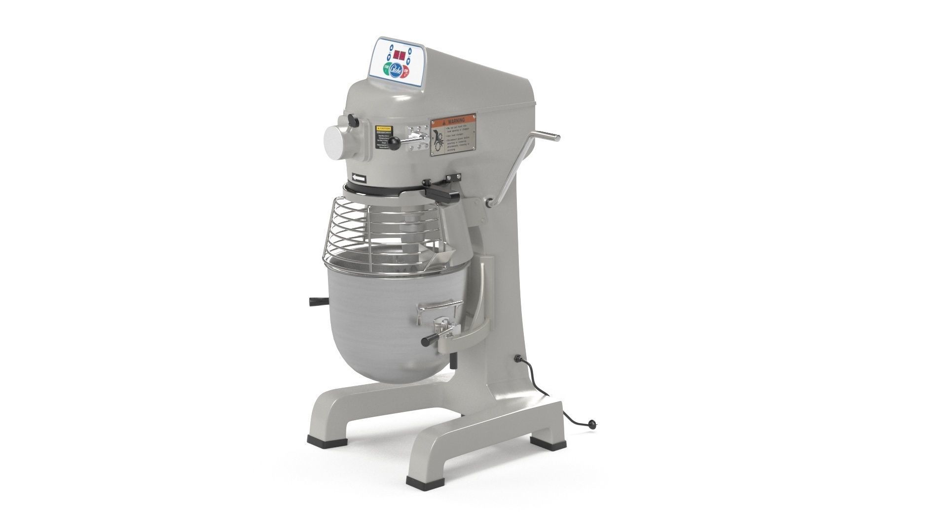 Globe SP10 Countertop Planetary Mixer 3D model_29