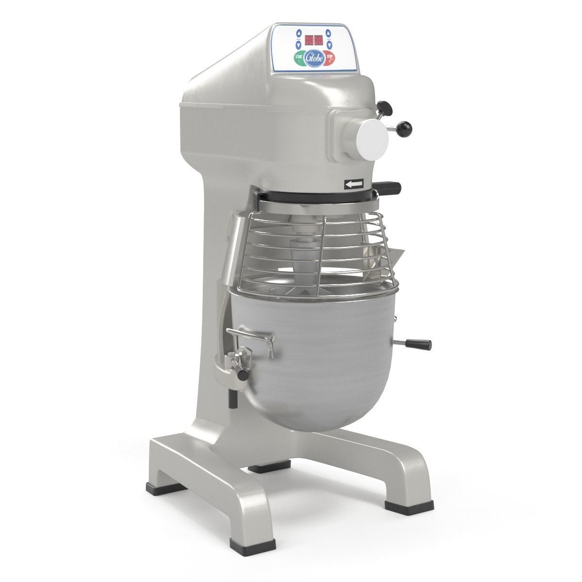 Globe SP10 Countertop Planetary Mixer 3D model_34