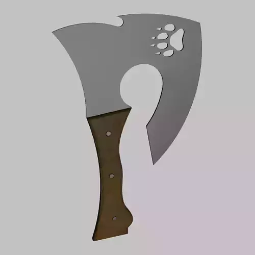 Axe tool 3D model