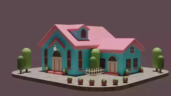 Stylized minimal House