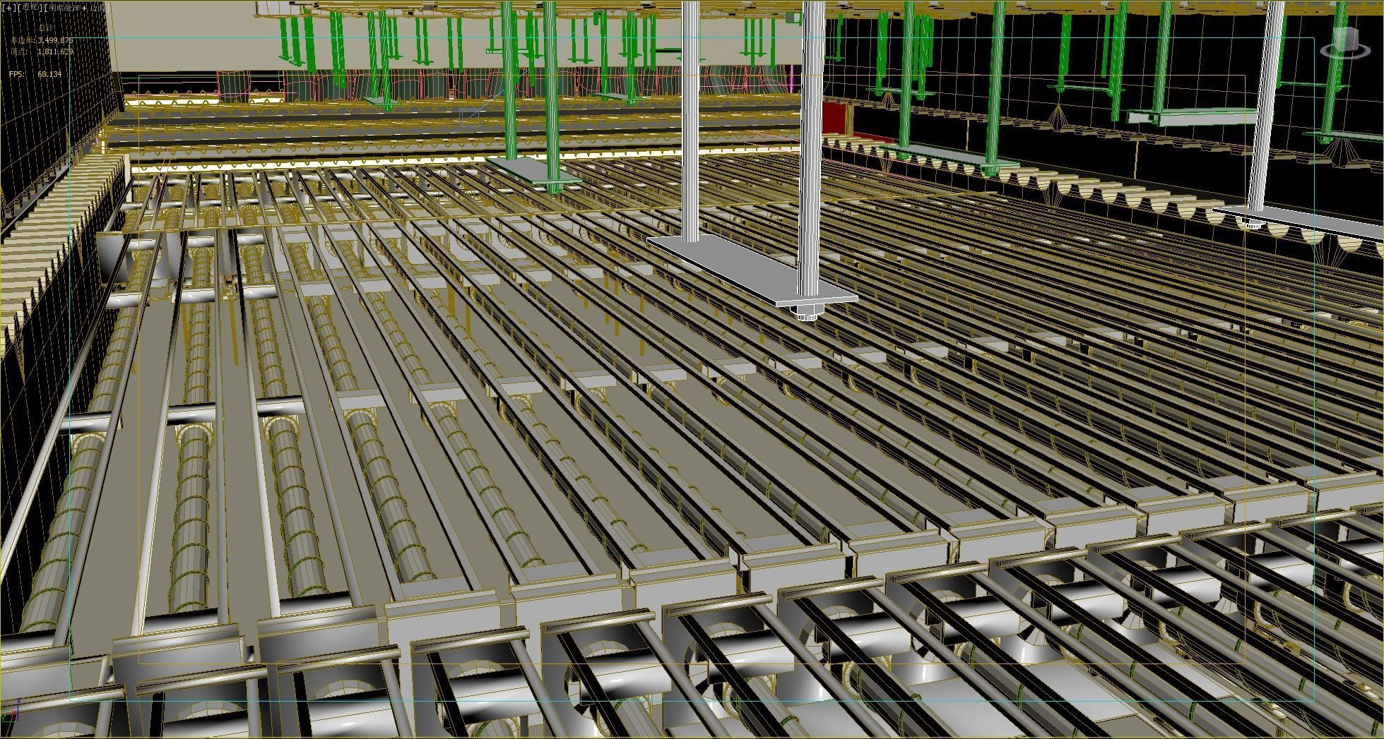  Tempering furnace   industrial equipmentIndustria Low-poly 3D model_3