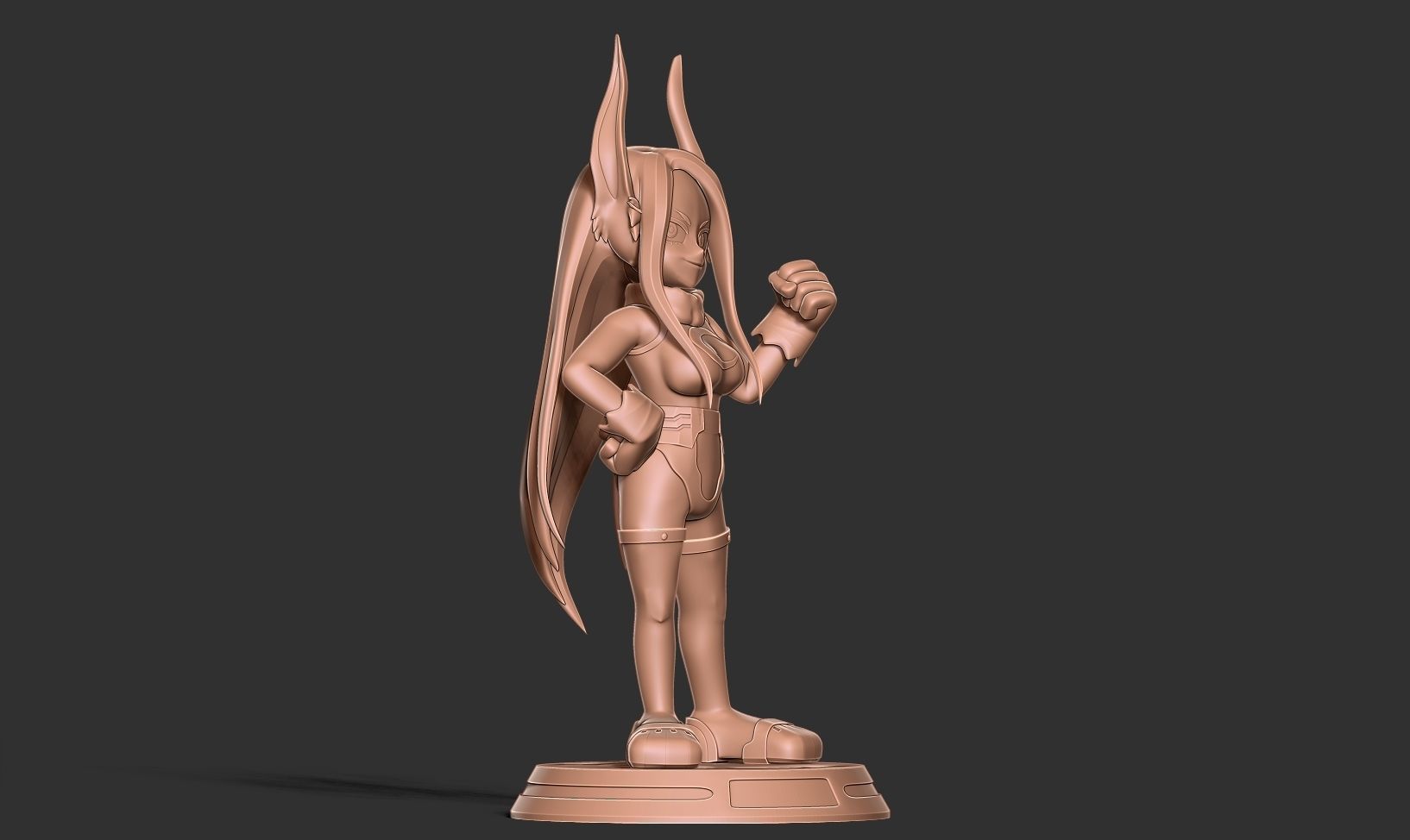 Mirko - My Hero Academia Fanart 3D print model_14