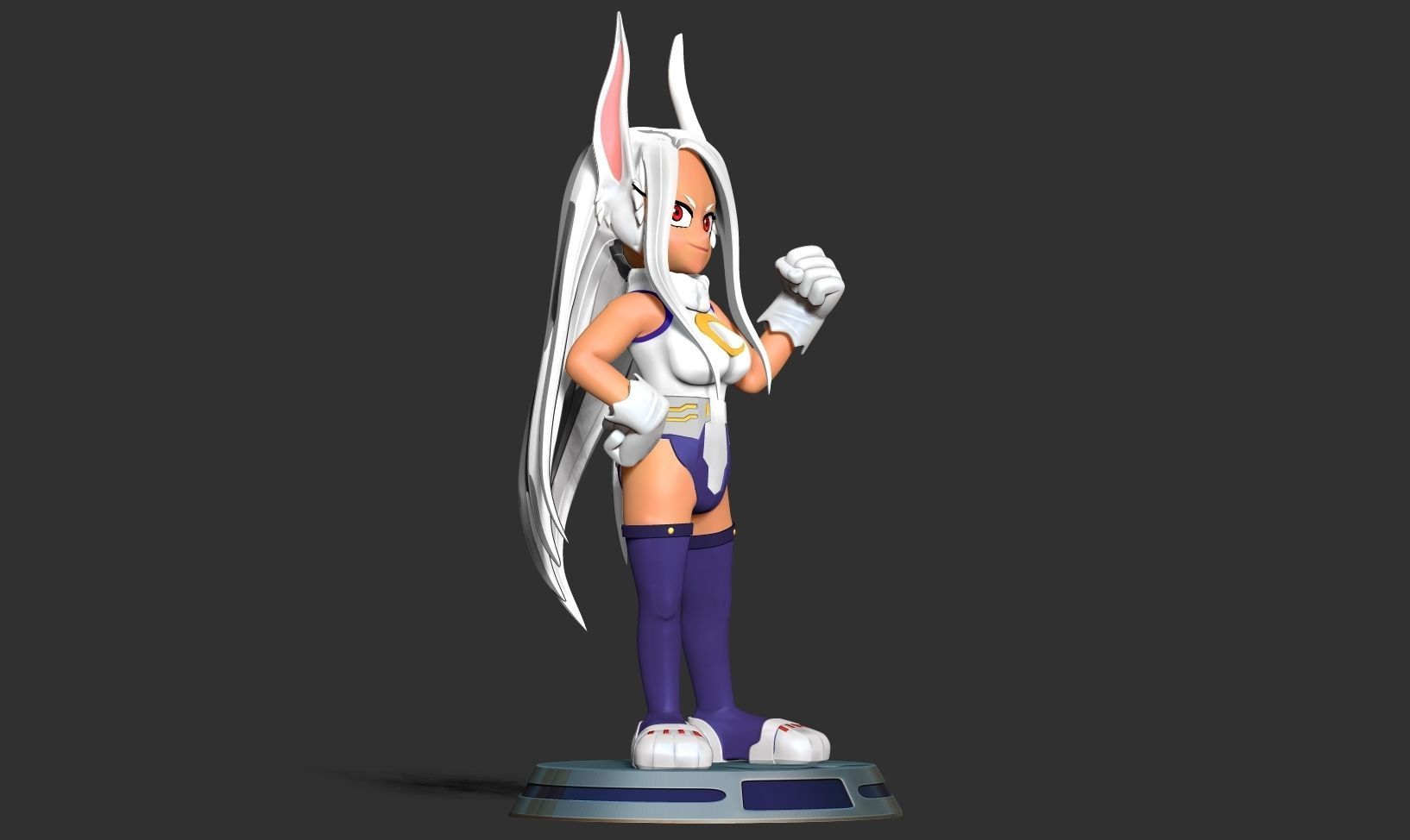 Mirko - My Hero Academia Fanart 3D print model_13