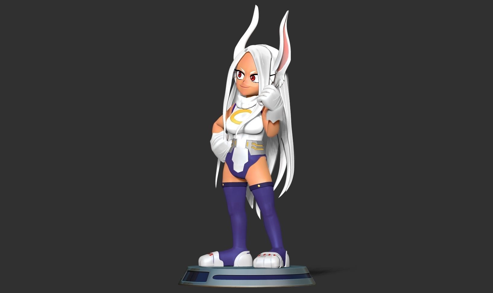 Mirko - My Hero Academia Fanart 3D print model_10