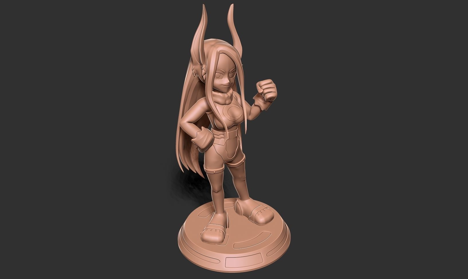 Mirko - My Hero Academia Fanart 3D print model_16