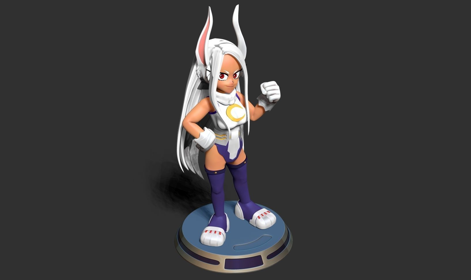 Mirko - My Hero Academia Fanart 3D print model_15
