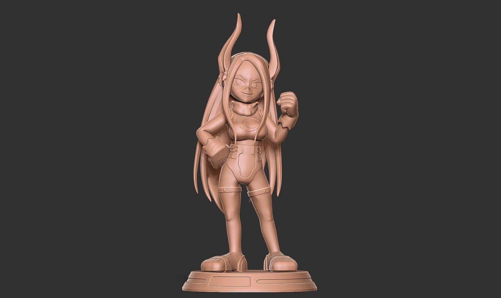 Mirko - My Hero Academia Fanart 3D print model_9