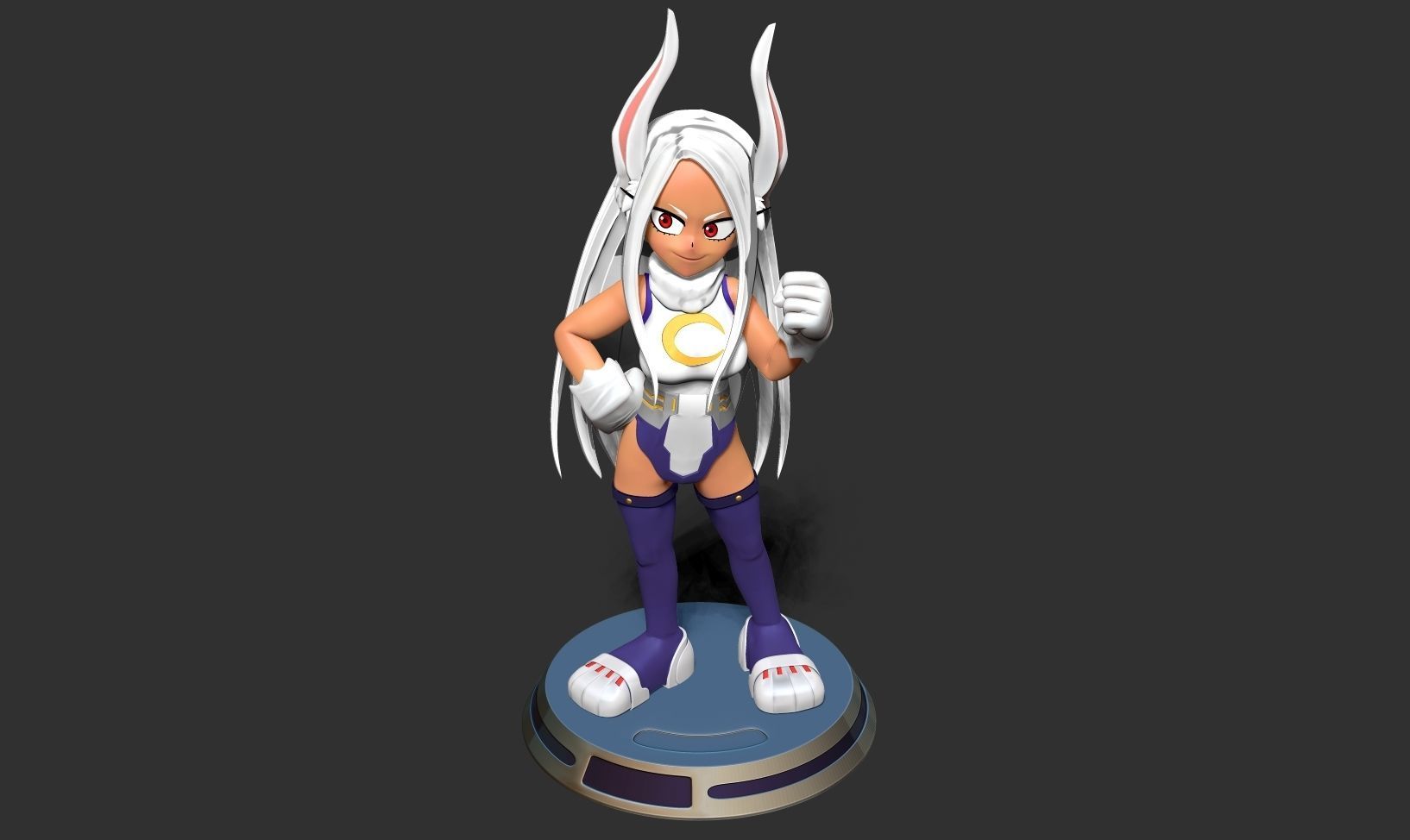 Mirko - My Hero Academia Fanart 3D print model_19