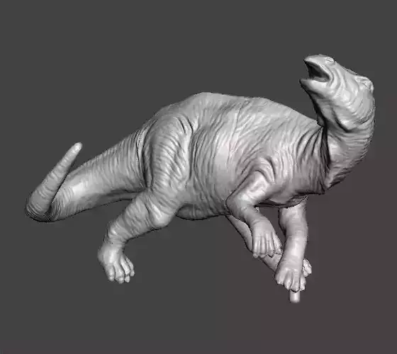 IGUANODON FIGURE TOY MODEL DINOSAUR MONSTER DND RPG WILDLIFE