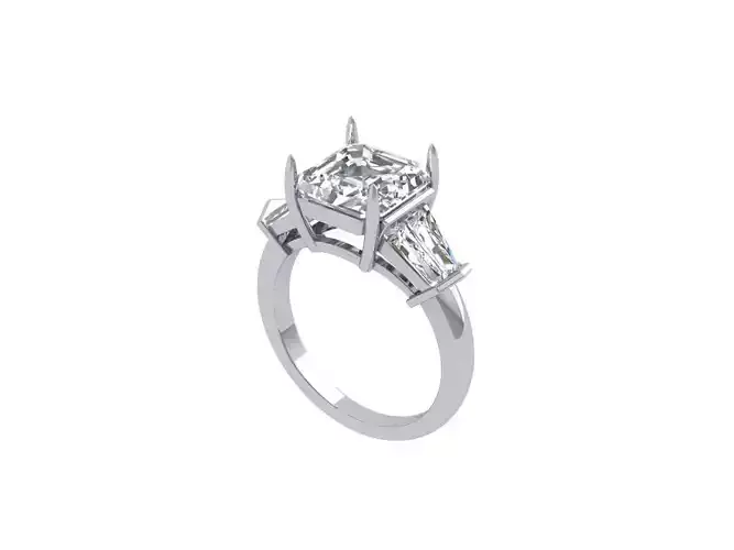 Asscher Ring