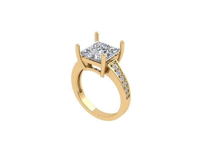 Princess Ring 3D print model